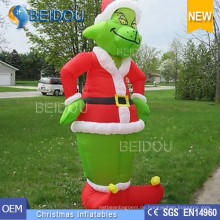 Giant Airblown Grinch Aufblasbare Outdoor Aufblasbare Weihnachten Grinch